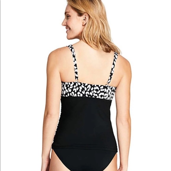 Lands end tankini bathing suit top - Picture 2 of 9
